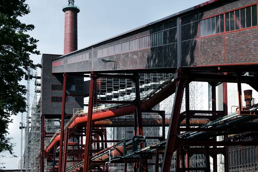 Zeche Zollverein in Essen — Industriedenkmal im Ruhrgebiet