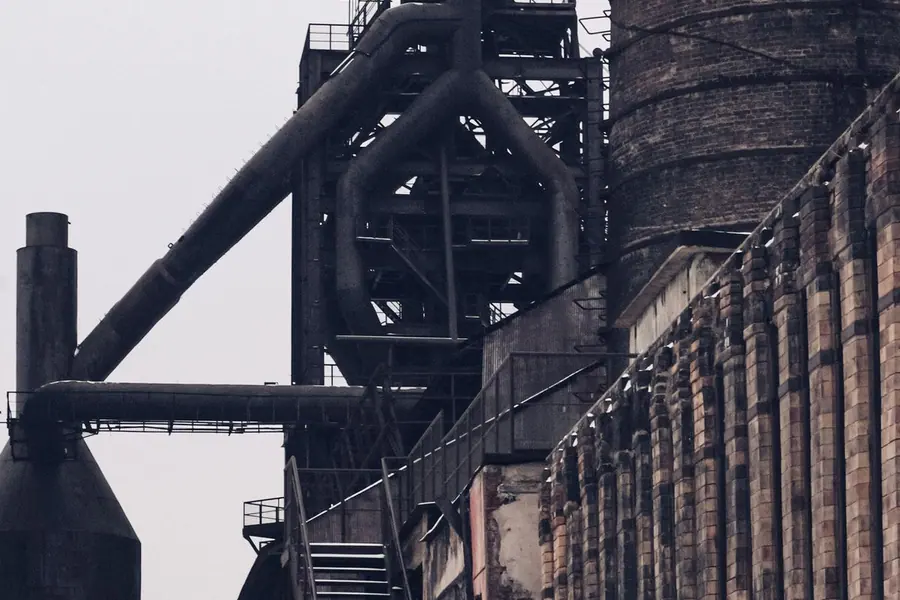 Industrie- und Gewerbelandschaft im Ruhrgebiet