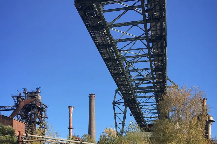Industrie- und Gewerbelandschaft im Ruhrgebiet