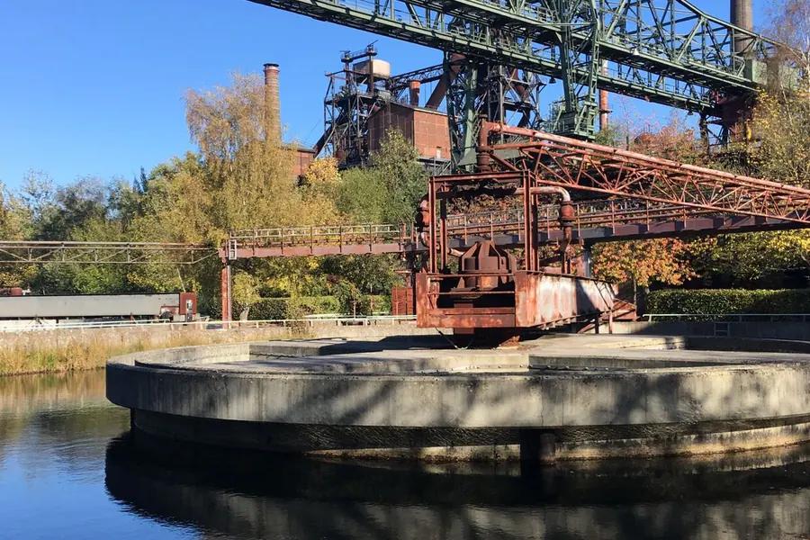 Industrie- und Gewerbelandschaft im Ruhrgebiet